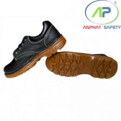 ABC-Giày ABC5 đế Kép (TC) size 38 (4 nút si đồng, chỉ trắng)